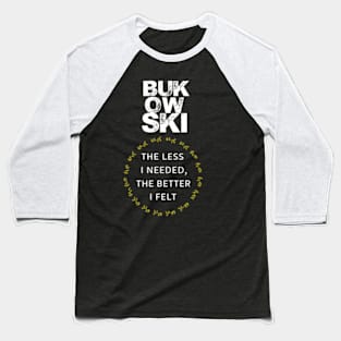 Bukowski Baseball T-Shirt